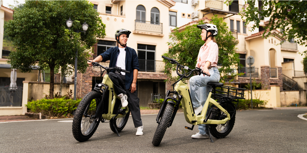 Group riding TENVELS e-bikes